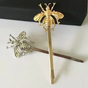 Anthropologie | Accessories | Golden Bee Hairpin Set Of 2pcs  display picture 3